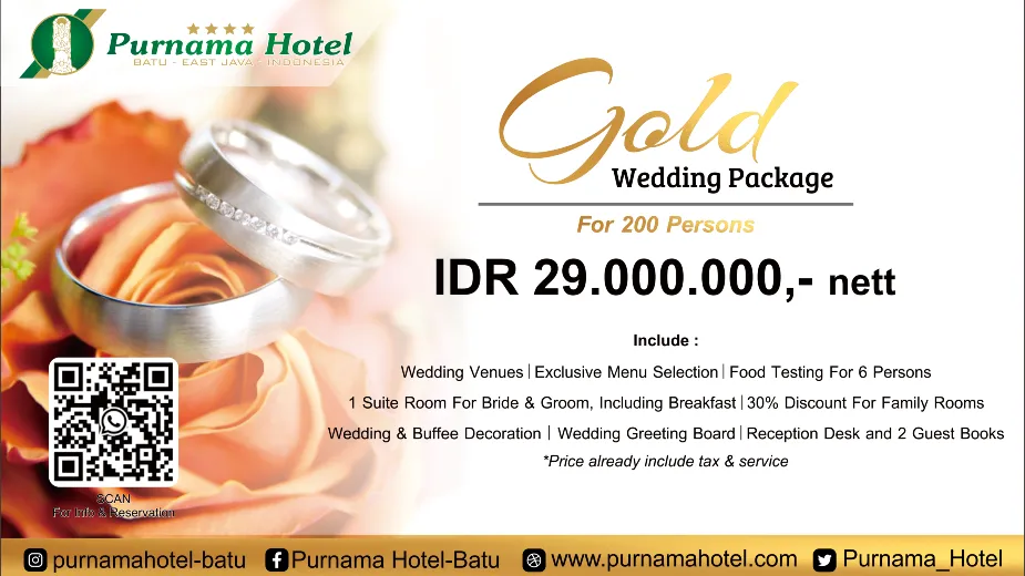 Gold Wedding Package